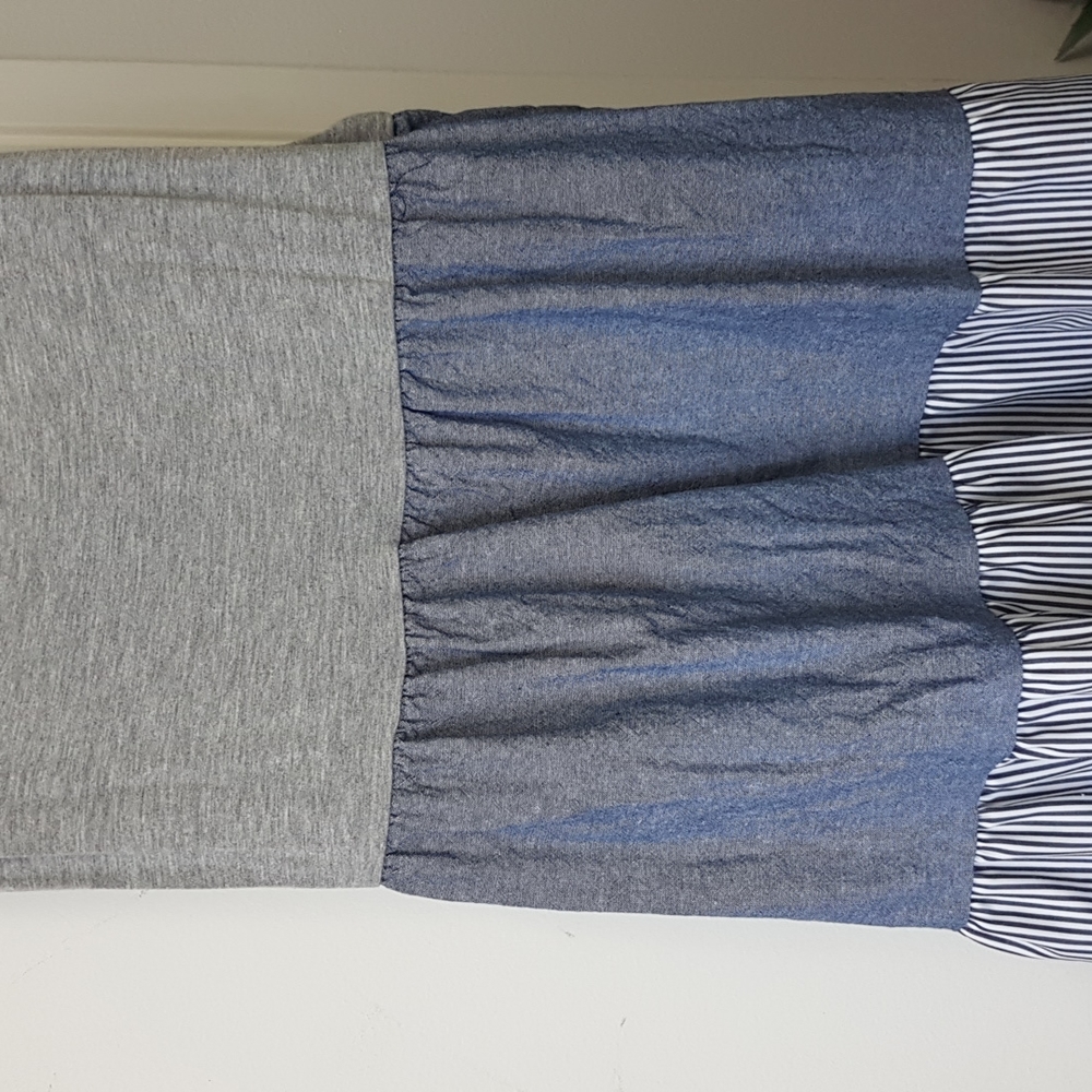 NWOT Dress - Layered Print & Flowy